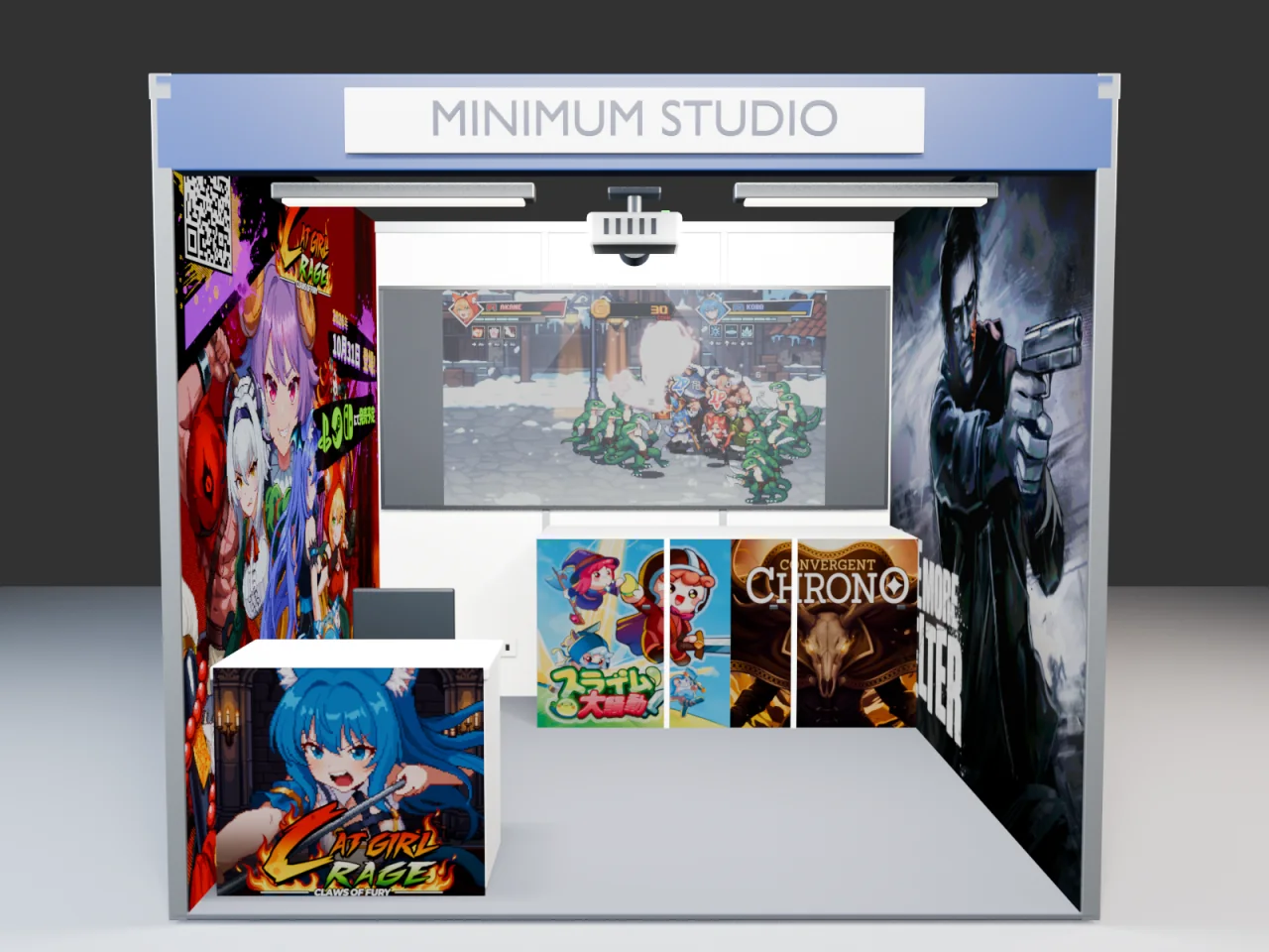 Minimum Studio 도쿄게임쇼 부스